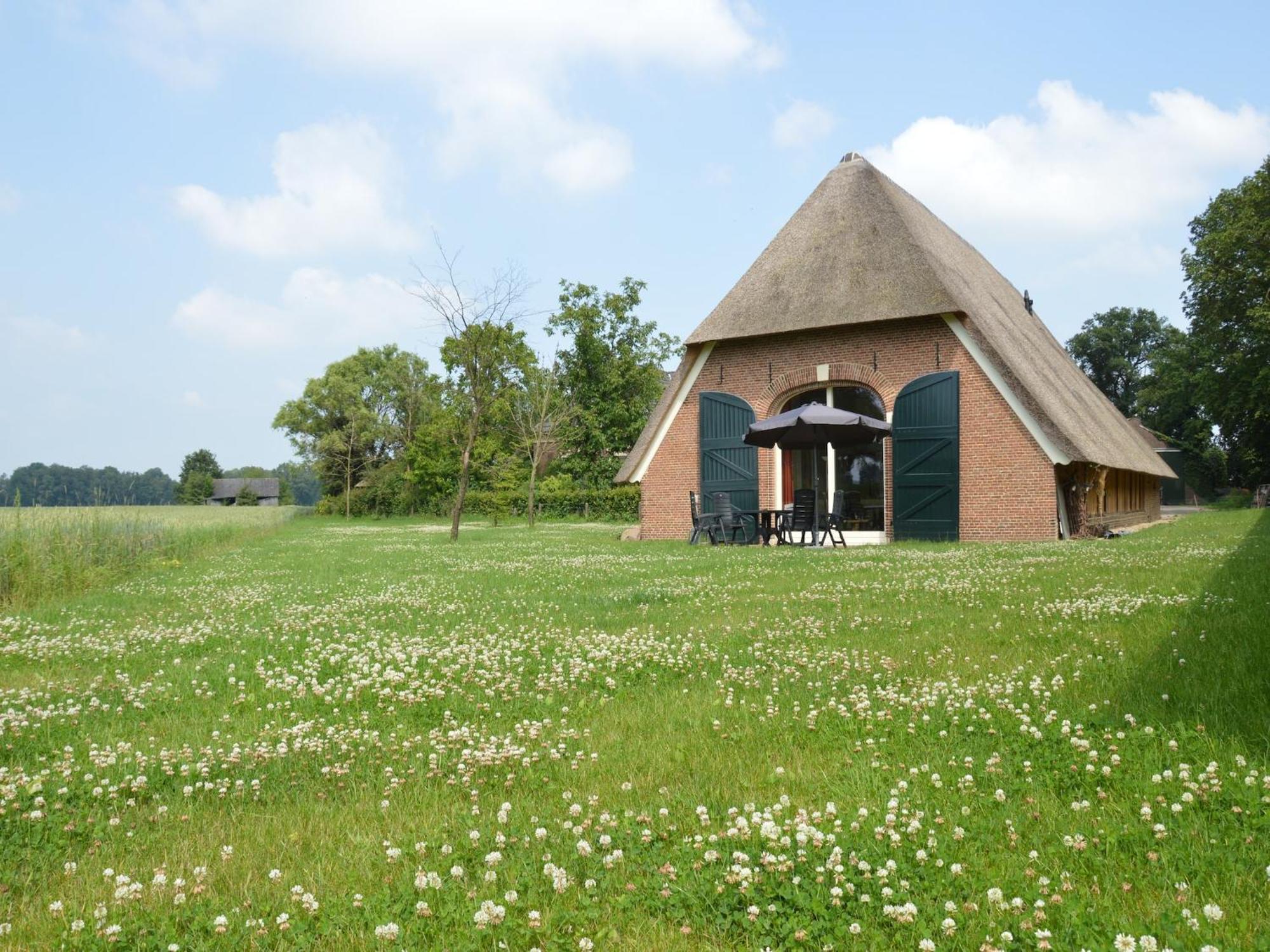 Quaint Farmhouse In Geesteren With Meadow View Bagian luar foto